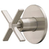 [D35105434.144] Percy® 3/2 or 4/3 Diverter Valve Trim Only with Cross Handle - Polished Chrome