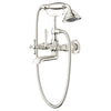 [D3510298C.150] Randall® Wall Mounted Tub Filler with Hand Shower - Polished Chrome