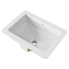 [D20110000.415] POP® Petite Rectangular Sink - Canvas White