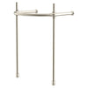 [D21410128.008] Fitzgerald 28 in. Console Legs - Brushed Nickel