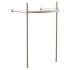 [D21410128.008] Fitzgerald 28 in. Console Legs - Brushed Nickel