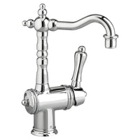 [D35402400.100] Victorian Single Handle Bar Faucet with Lever Handle - Polished Chrome