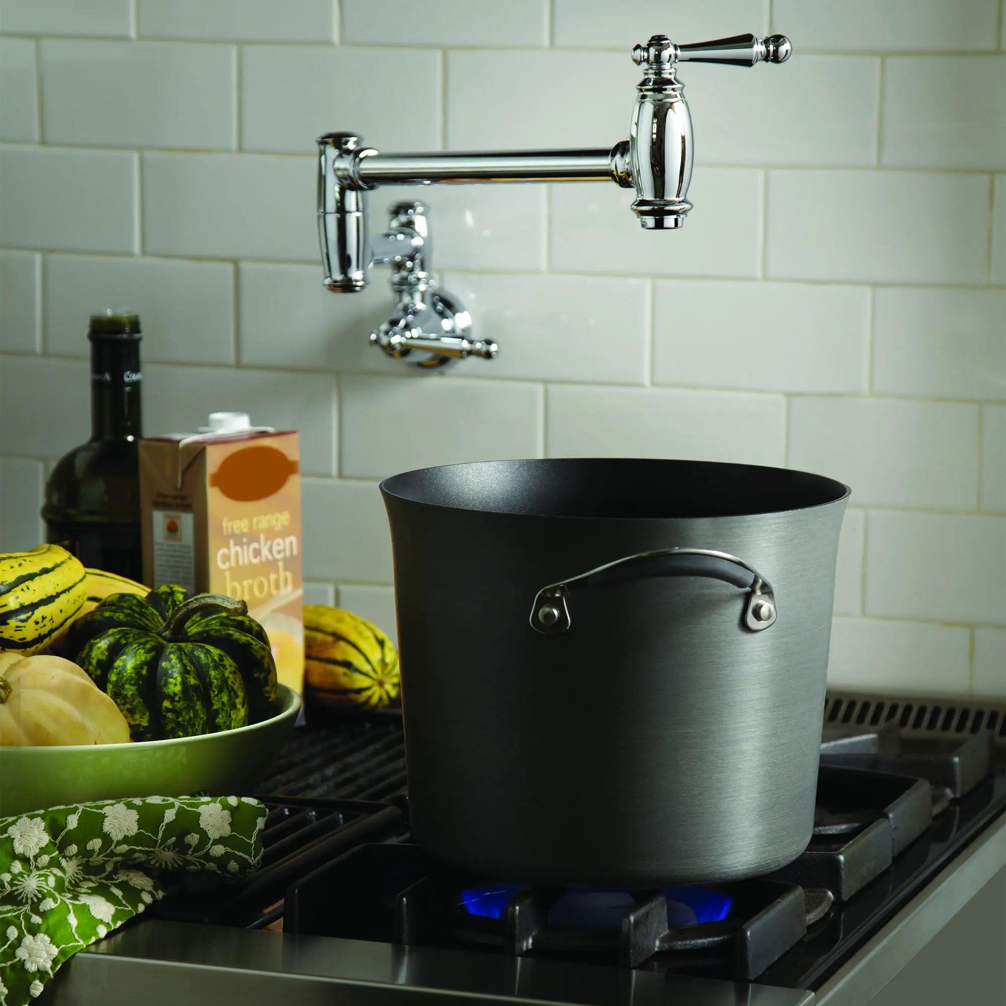 Traditional Kitchen Pot Filler // POLISHED CHROME // 153083_B-D35402900.100_0_CDNwebp.webp