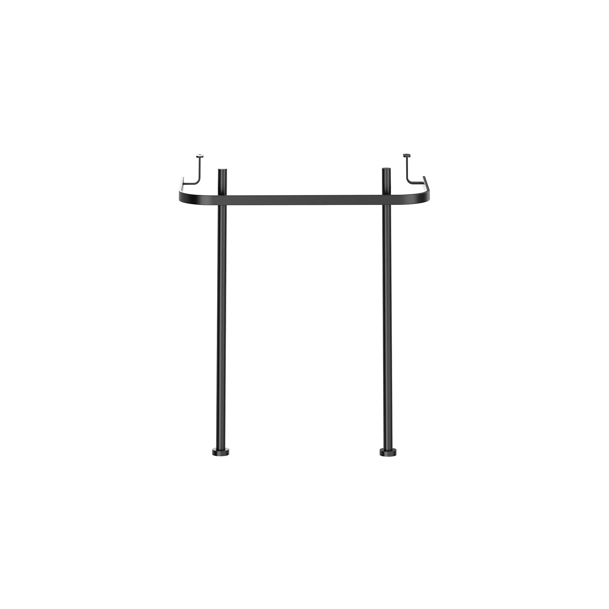 Equility® 33 in. Console Legs // MATTE BLACK // 155346_DXVEquility_SiloFront_D21035033.243_0005_Jan2023_0_CDNwebp.webp