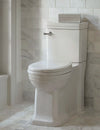 [D23005C000.415] Fitzgerald Chair Height Elongated Toilet Bowl with Seat - Biscuit