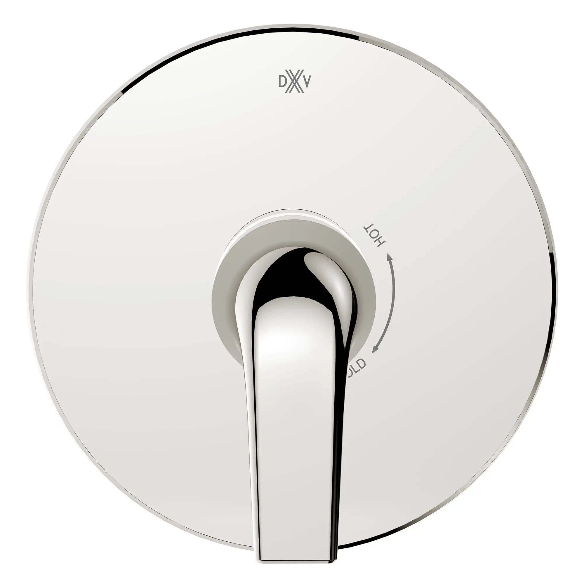DXV® Modulus Single Handle Pressure Balance Valve Trim Only with Lever Handle // PLATINUM NICKEL // 159623_DXVModulus_SiloFront_D35120F00.150_0001_Feb2023_CDNwebp.webp