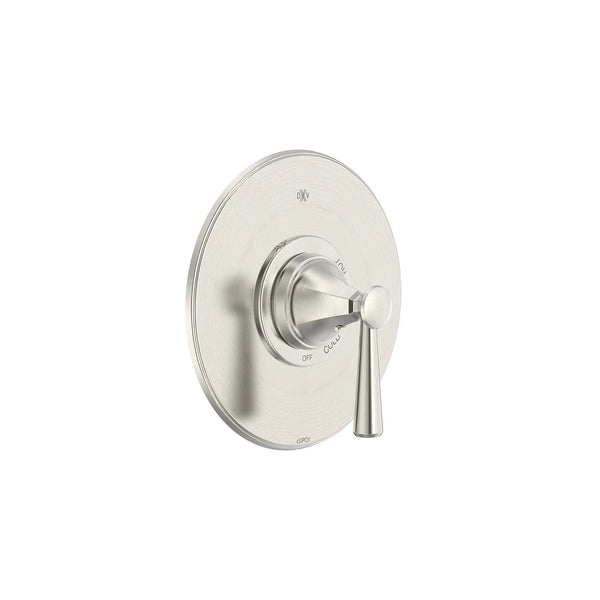 [D35160F00.144] Fitzgerald Single Handle Pressure Balance Valve Trim Only with Lever Handle - Brushed Nickel