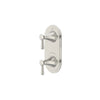 [D35160527.144] Fitzgerald 2-Handle Thermostatic Valve Trim Only with Lever Handles - Brushed Nickel