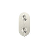 [D35160527.144] Fitzgerald 2-Handle Thermostatic Valve Trim Only with Lever Handles - Brushed Nickel