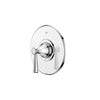 [D35160F00.100] Fitzgerald Single Handle Pressure Balance Valve Trim Only with Lever Handle - Polished Chrome