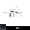 [D35120102.243] DXV® Modulus Single Handle Bathroom Faucet with Lever Handle - Matte Black