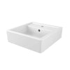 [D20025001.415] Cossu 16 in. Pedestal Sink, Center hole - Canvas White
