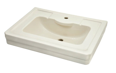 Fitzgerald 28 in. Sink Top, 1-Hole