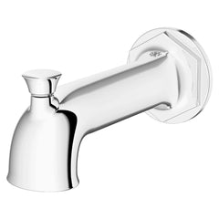 [D35155761.100] Oak Hill® Wall Mount Bathtub Spout with Diverter - Polished Chrome