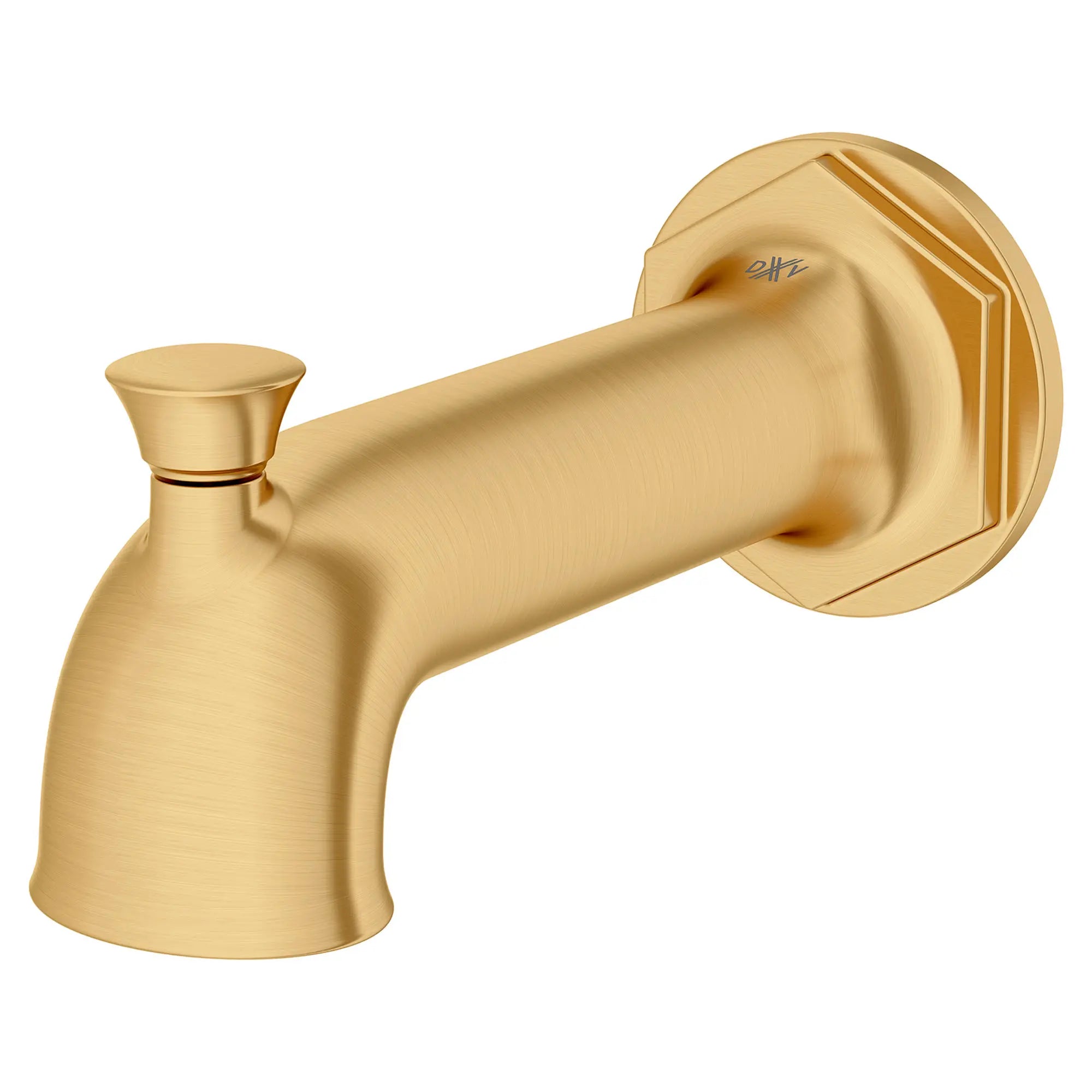 Oak Hill® Wall Mount Bathtub Spout with Diverter // SATIN BRASS // 159905_D35155761.427_2_0_CDNwebp.webp