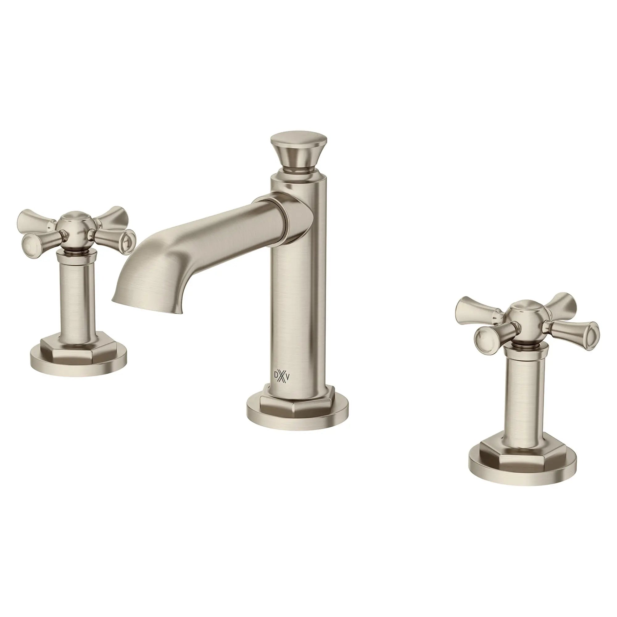Oak Hill® 2-Handle Widespread Bathroom Faucet with Cross Handles // BRUSHED NICKEL // 159909_D35155840.144_2_0_CDNwebp.webp