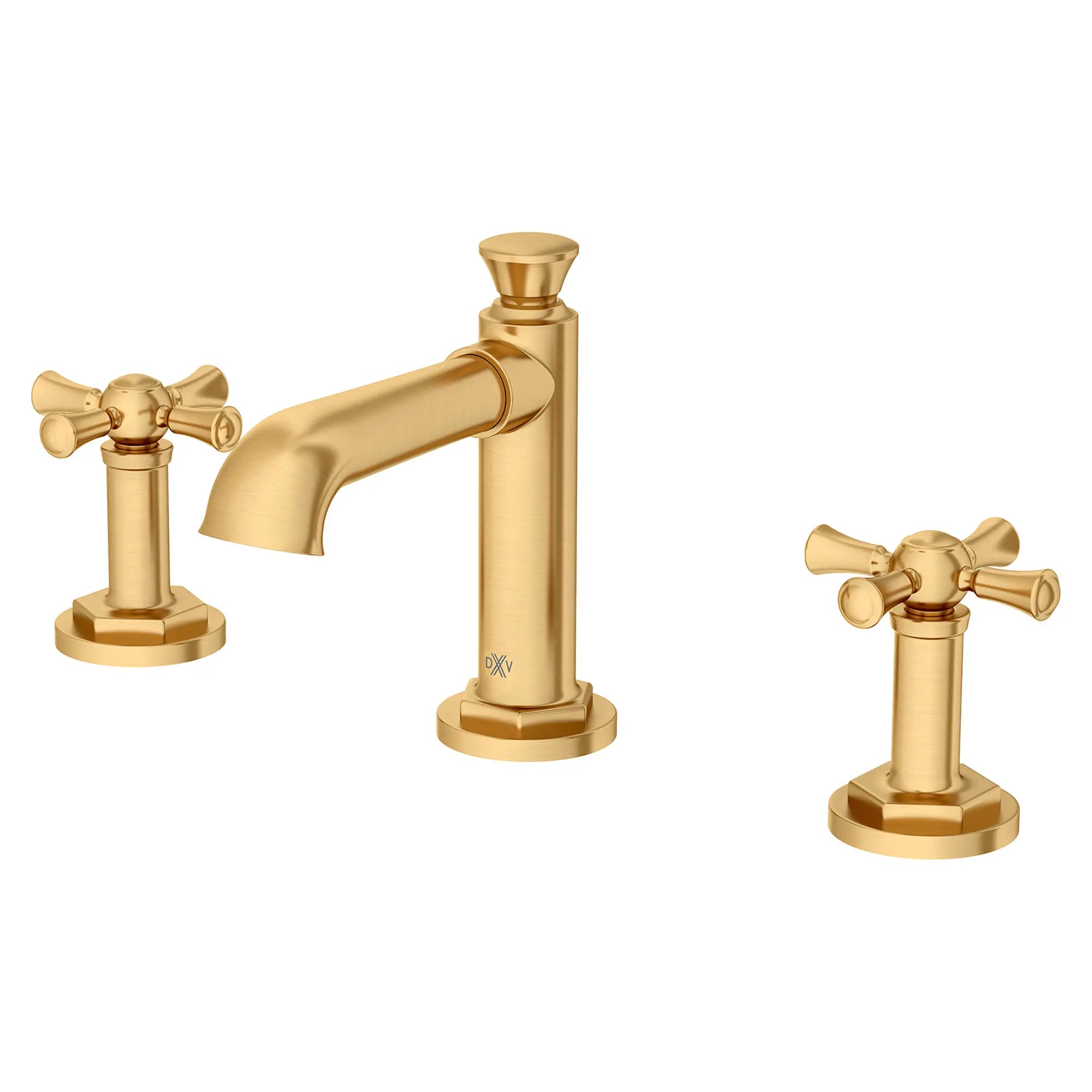 Oak Hill® 2-Handle Widespread Bathroom Faucet with Cross Handles // SATIN BRASS // 159910_D35155840.427_2_0_CDNwebp.webp