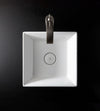[D20085015.415] POP® Square Vessel Sink - Matte Black 