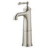 [D35102150.144] Vessel Faucet With Drain, - Polished Chrome