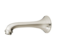 [D35101760.150] Ashbee Wall Mount Bathtub Spout - Brushed Nickel