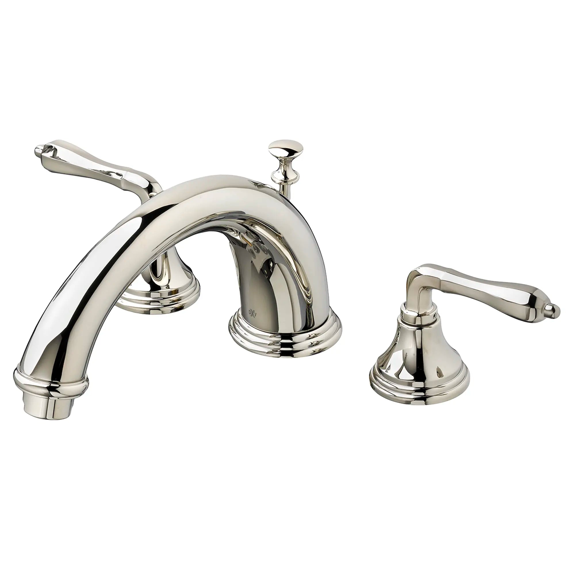 Ashbee 2-Handle Deck Mount Bathtub Faucet with Hand Shower and Lever Handles // PLATINUM NICKEL // 160063_D3510190C150_1_0_CDNwebp.webp
