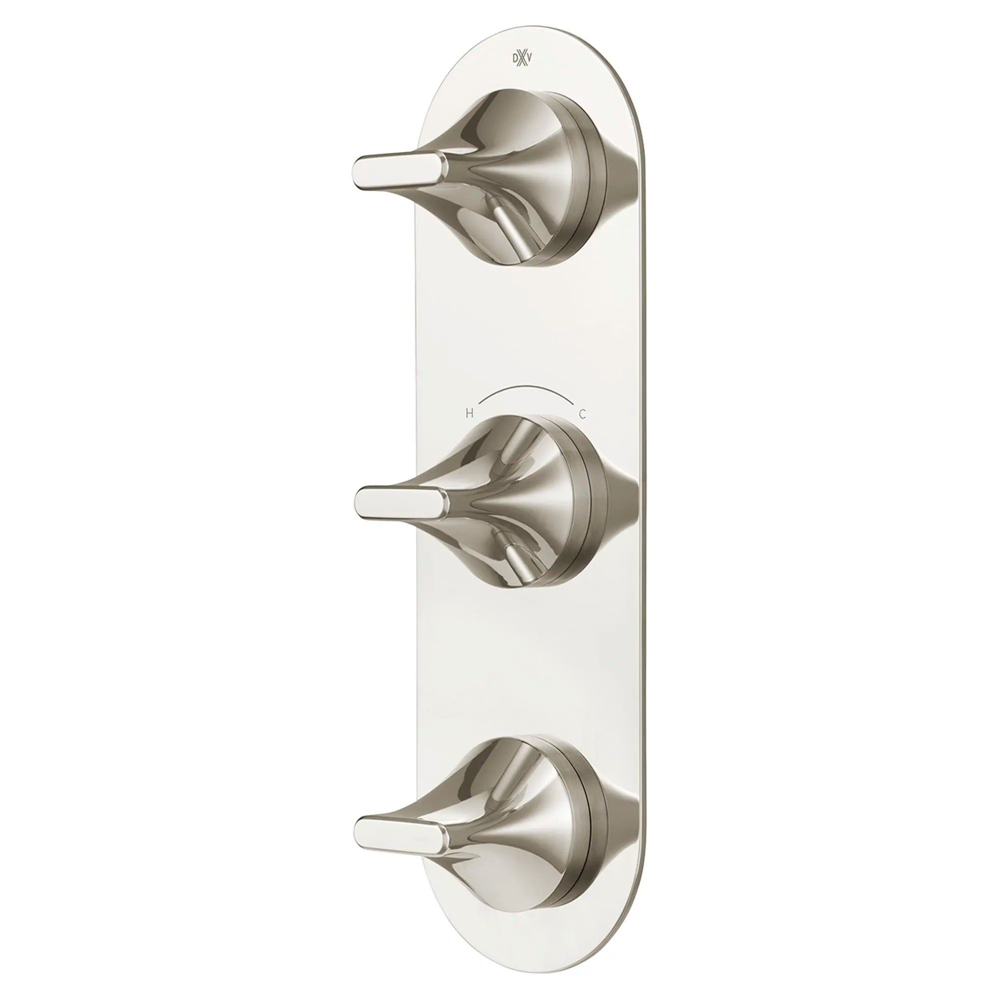 DXV® Modulus 3-Handle Thermostatic Valve Trim Only // PLATINUM NICKEL // 160101_D35120537150_3_0_CDNwebp.webp