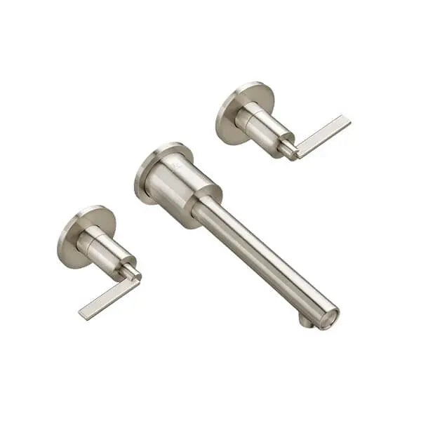 Percy 2-Handle Wall Mounted Bathroom Faucet with Lever Handles // BRUSHED NICKEL // 160123_D3510545C.144_0_CDNwebp.webp