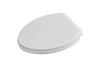 [5020A15G.415] Traditional Elongated Closed Front Toilet Seat - Biscuit