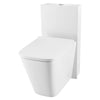 [D22020A100.415] DXV® Modulus One-Piece Chair Height Elongated Toilet with Seat - Canvas White