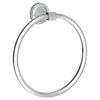 [D35160190.100] Fitzgerald Towel Ring - Polished Chrome