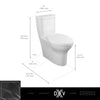 [D22690A108.415] Equility® One-Piece Chair Height Right-Hand Trip Lever Elongated Toilet with Seat - Canvas White