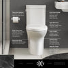 [D22690A109.415] Equility® One-Piece Chair Height Elongated Toilet with Seat - Canvas White