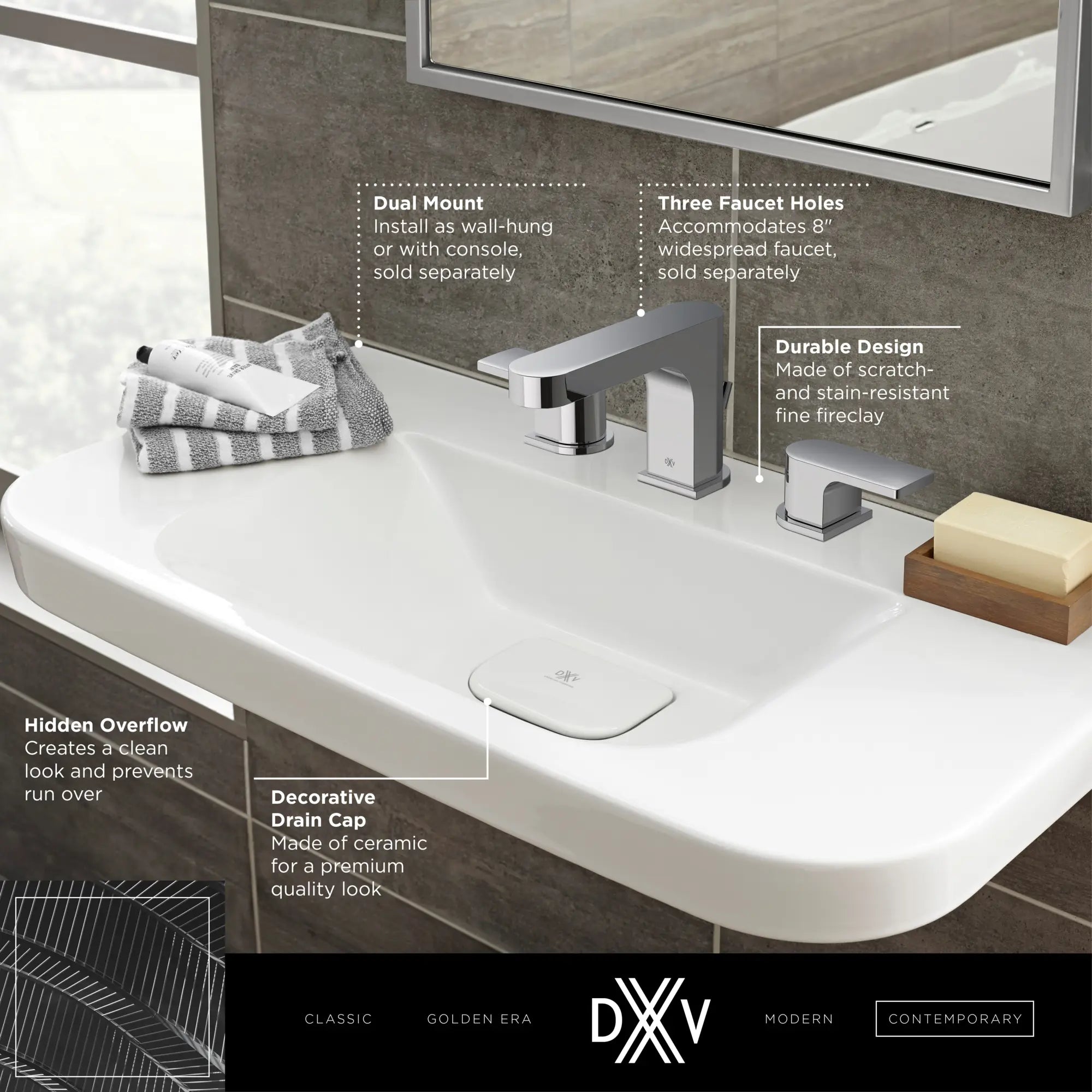 Equility® 33 in. Sink, 3-Hole // CANVAS WHITE // 186040_Equility_Infographic_D20076008_0001_SEPT2023_0_CDNwebp.webp