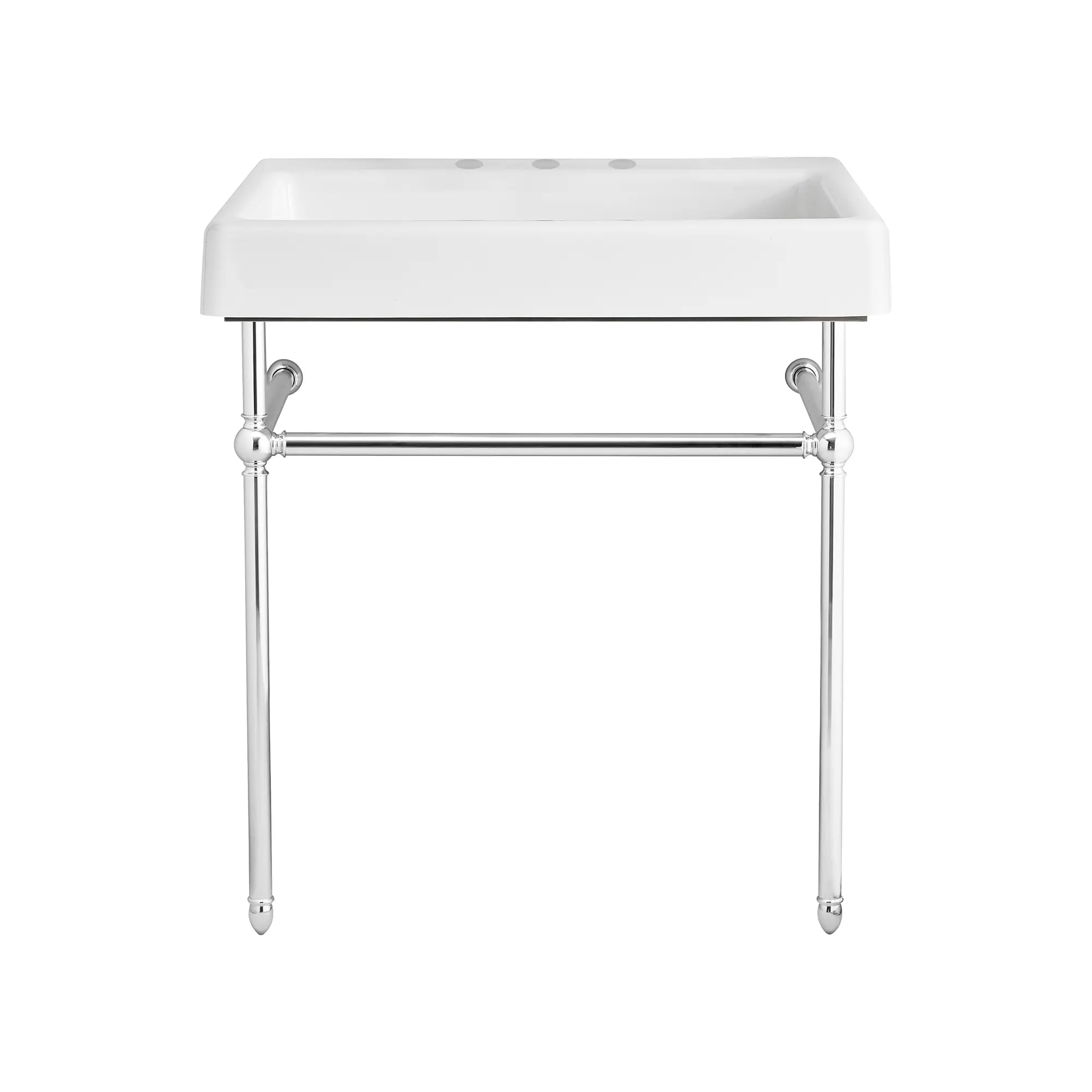 Oak Hill® 30 in. Console Legs // POLISHED CHROME // 268288_P_D21411030.100_0_CDNwebp.webp
