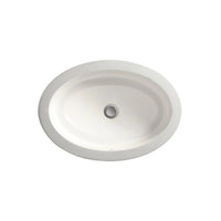 [D20115000.415] POP® Petite Oval Sink - Canvas White