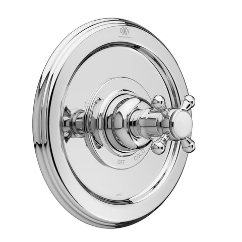 Pressure Balance Shower Valve Trim with Cross Handle