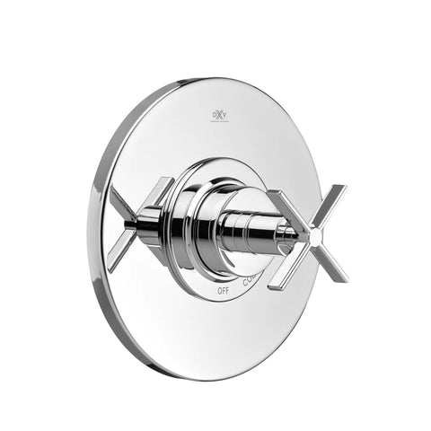 Percy Pressure Balanced Shower Trim with Cross Handle
