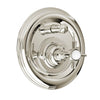 [D35107640.150] Landfair Pressure Balanced Tub/Shower Trim With Cross Handle - Platinum Nickel