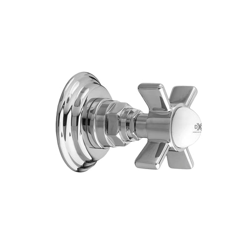 Landfair 1/2 Inch Or 3/4 Inch Wall Valve Trim With Cross Handles