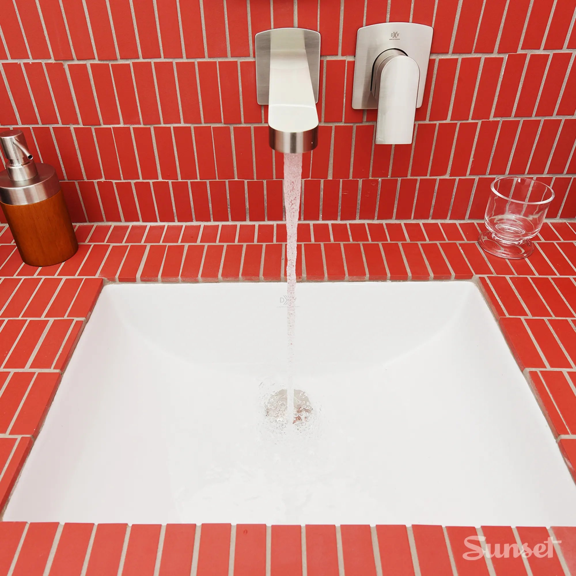 Equility® Single Handle Deck Mount Bathtub Faucet with Hand Shower and Lever Handle // POLISHED CHROME // 39869_D35109900100_0_CDNwebp.webp