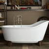 [D19020000.239] Oak Hill® Tub Feet Only - Weathered Oak