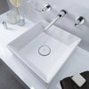 [D35105450.100] Percy Wall Mount Vessel Faucet with Lever Handles Trim Only - Polished Chrome