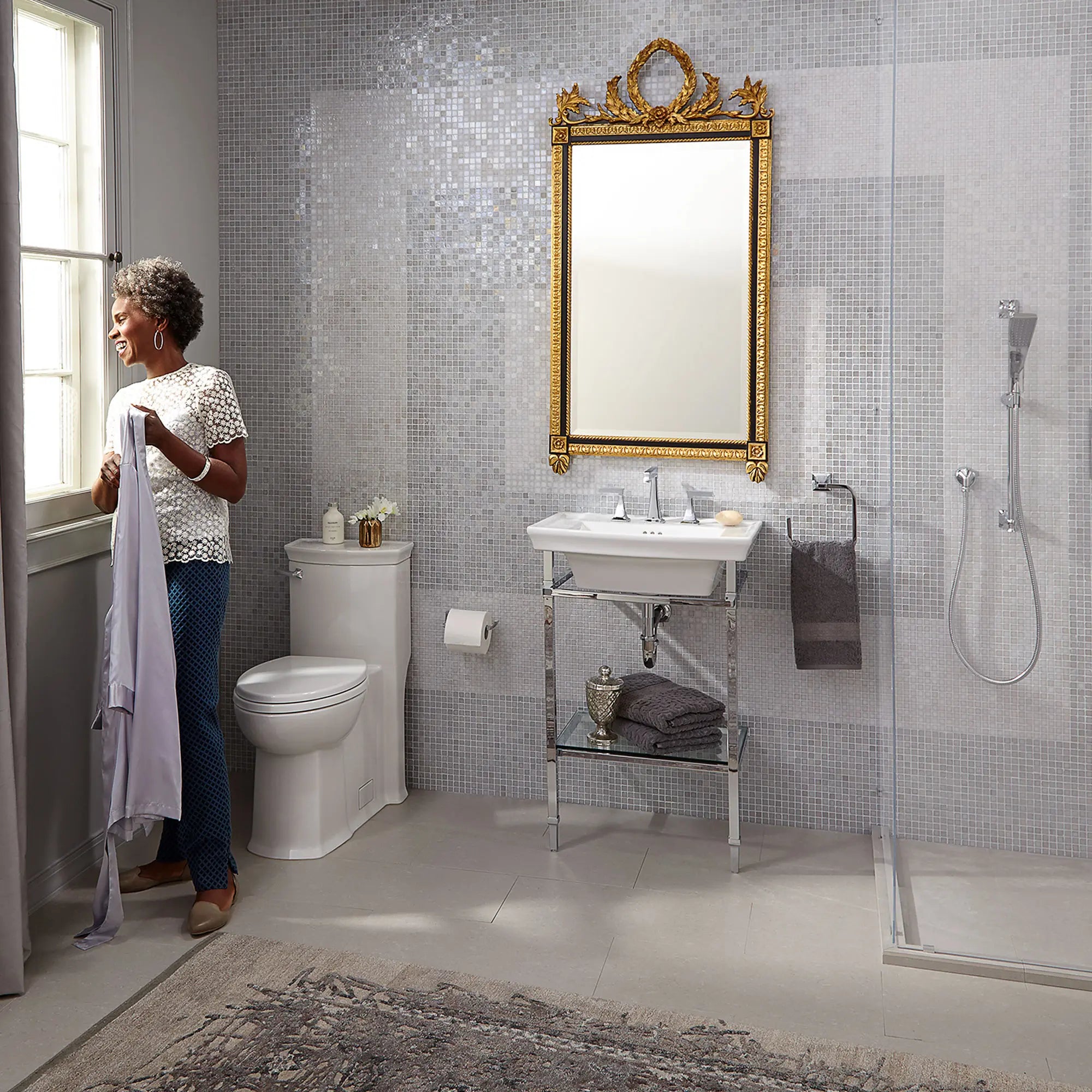 Wyatt® One-Piece Chair Height Left-Hand Trip Lever Elongated Toilet with Seat // CANVAS WHITE // 41109_L-D22005C101415_01_0_CDNwebp.webp