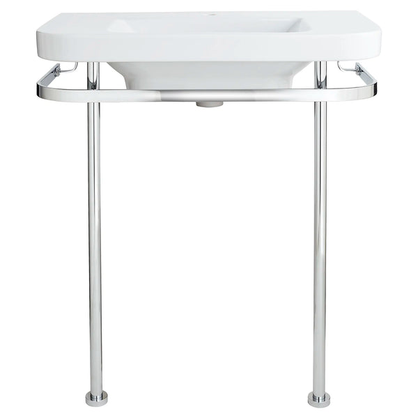 [D21035033.100] Equility® 33 in. Console Legs - Polished Chrome