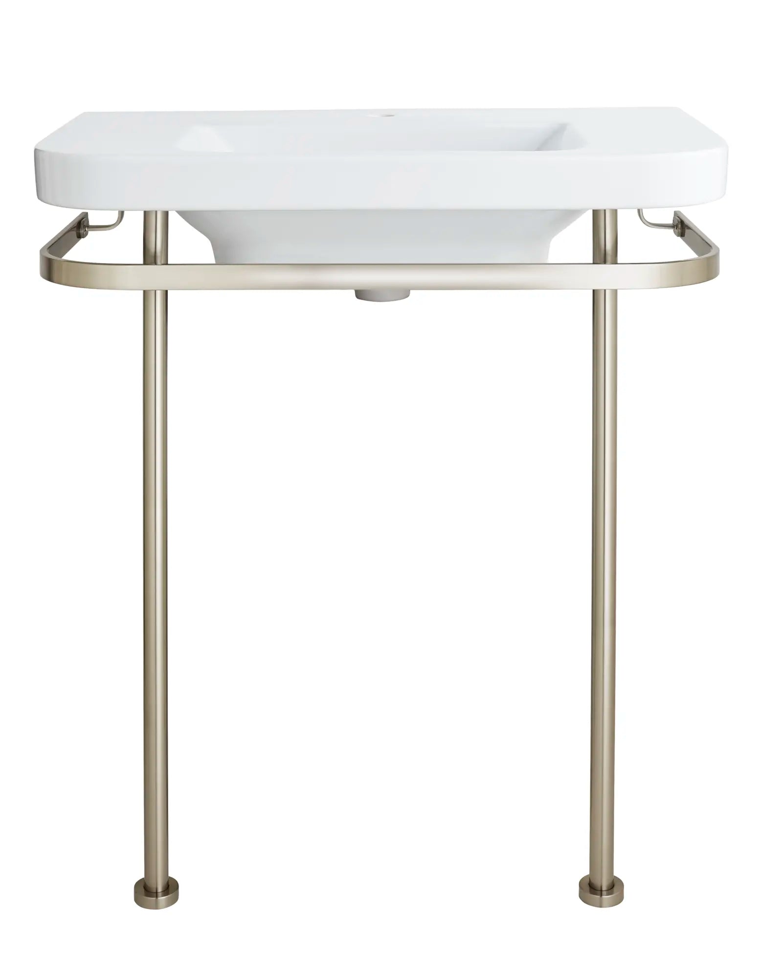 Equility® 33 in. Console Legs // BRUSHED NICKEL // 41328_D21035033144_0_CDNwebp.webp