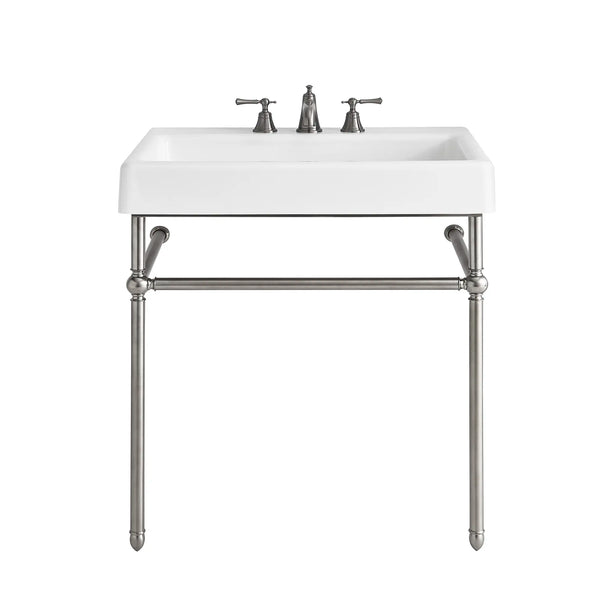 [D21411030.144] Oak Hill® 30 in. Console Legs - Polished Chrome