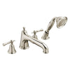 [D3510290C.150] Randall 2-Handle Deck Mount Bathtub Faucet with Hand Shower and Lever Handles - Polished Chrome