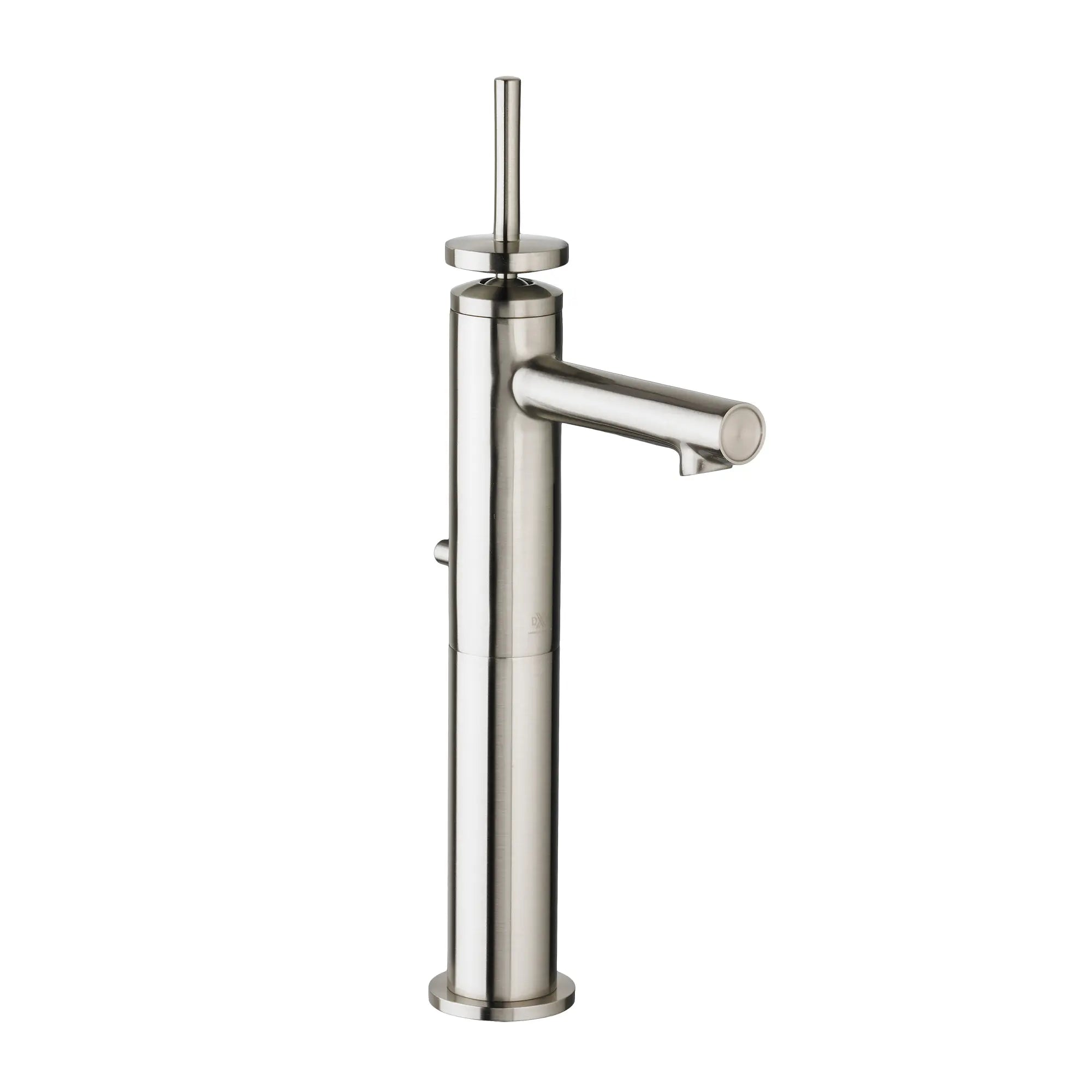 Percy Single Handle Vessel Bathroom Faucet with Stem Handle // BRUSHED NICKEL // 41591_D35105150144_0_CDNwebp.webp