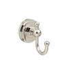[D35107210.150] Landfair Robe Hook - Platinum Nickel