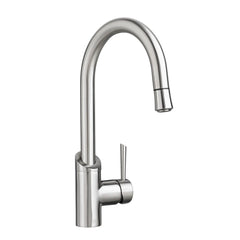 [D35403000.355] Fresno® Single Handle Kitchen Faucet with Lever Handle - Polished Chrome